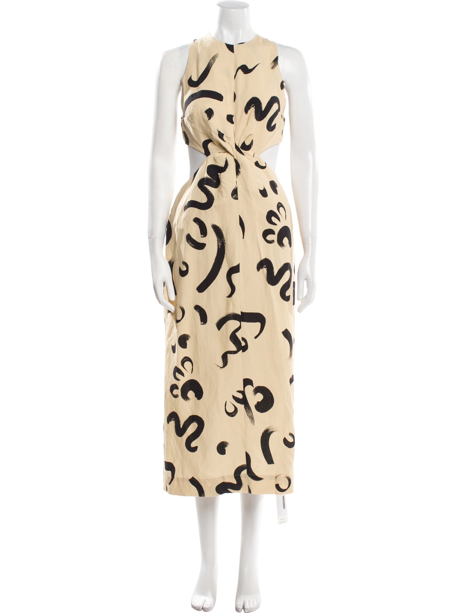 ALÉMAIS Silk Long Dress