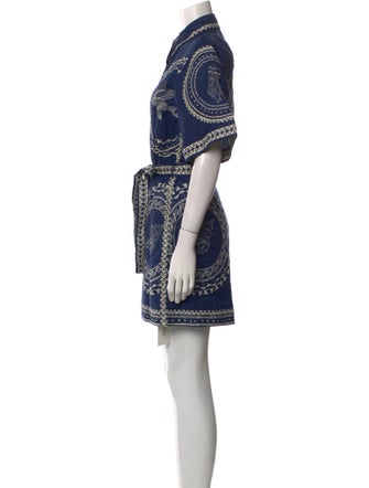 ALÉMAIS Linen Mini Dress