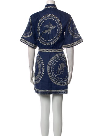 ALÉMAIS Linen Mini Dress