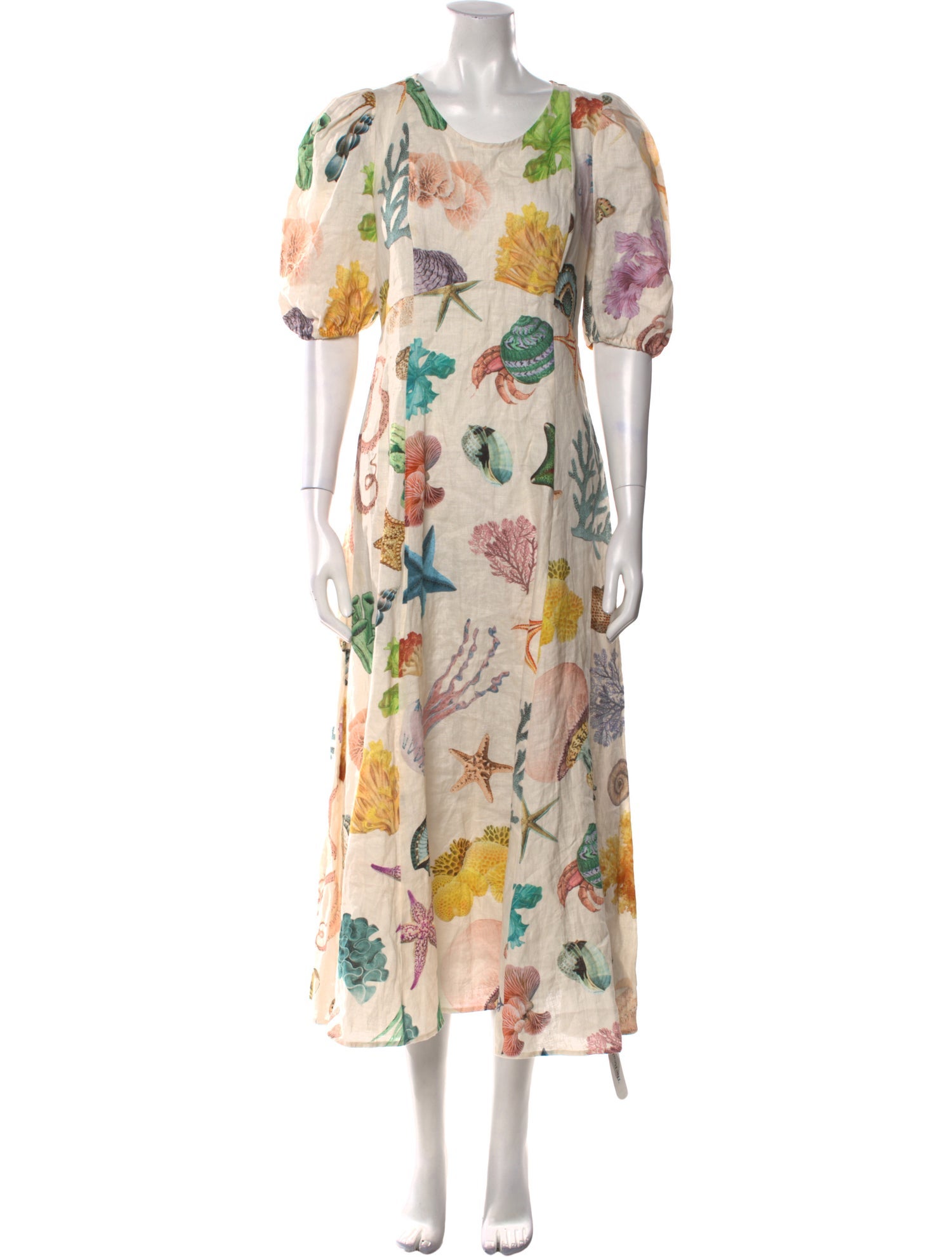 ALÉMAIS Linen Long Dress