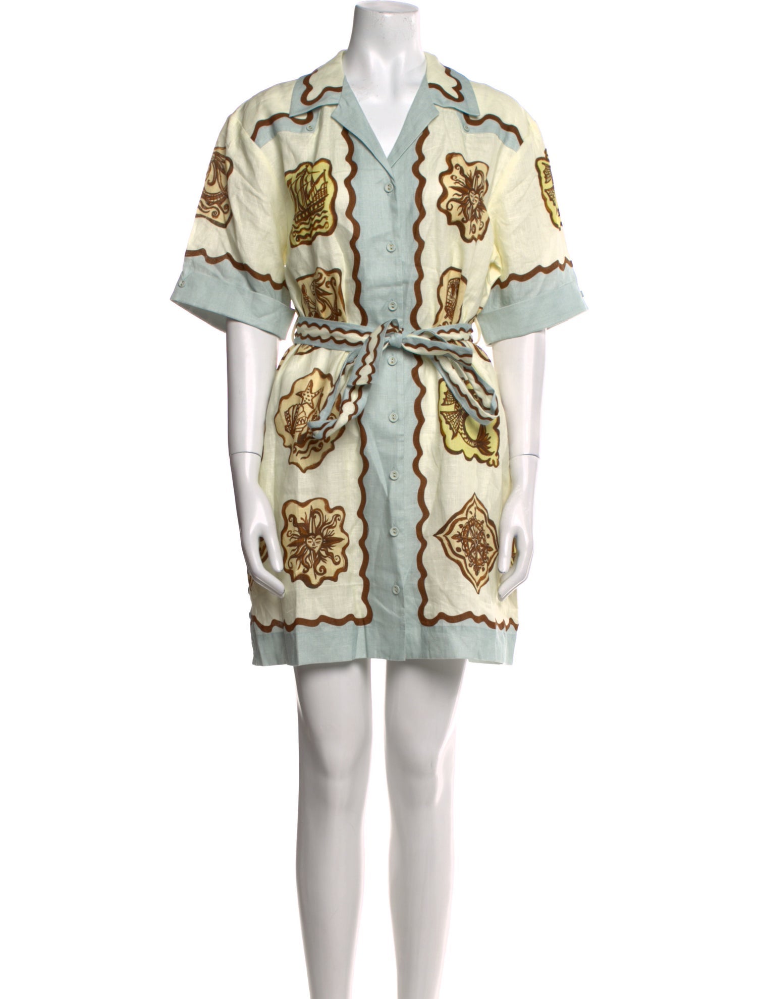 ALÉMAIS Linen Long Dress w/ Tags