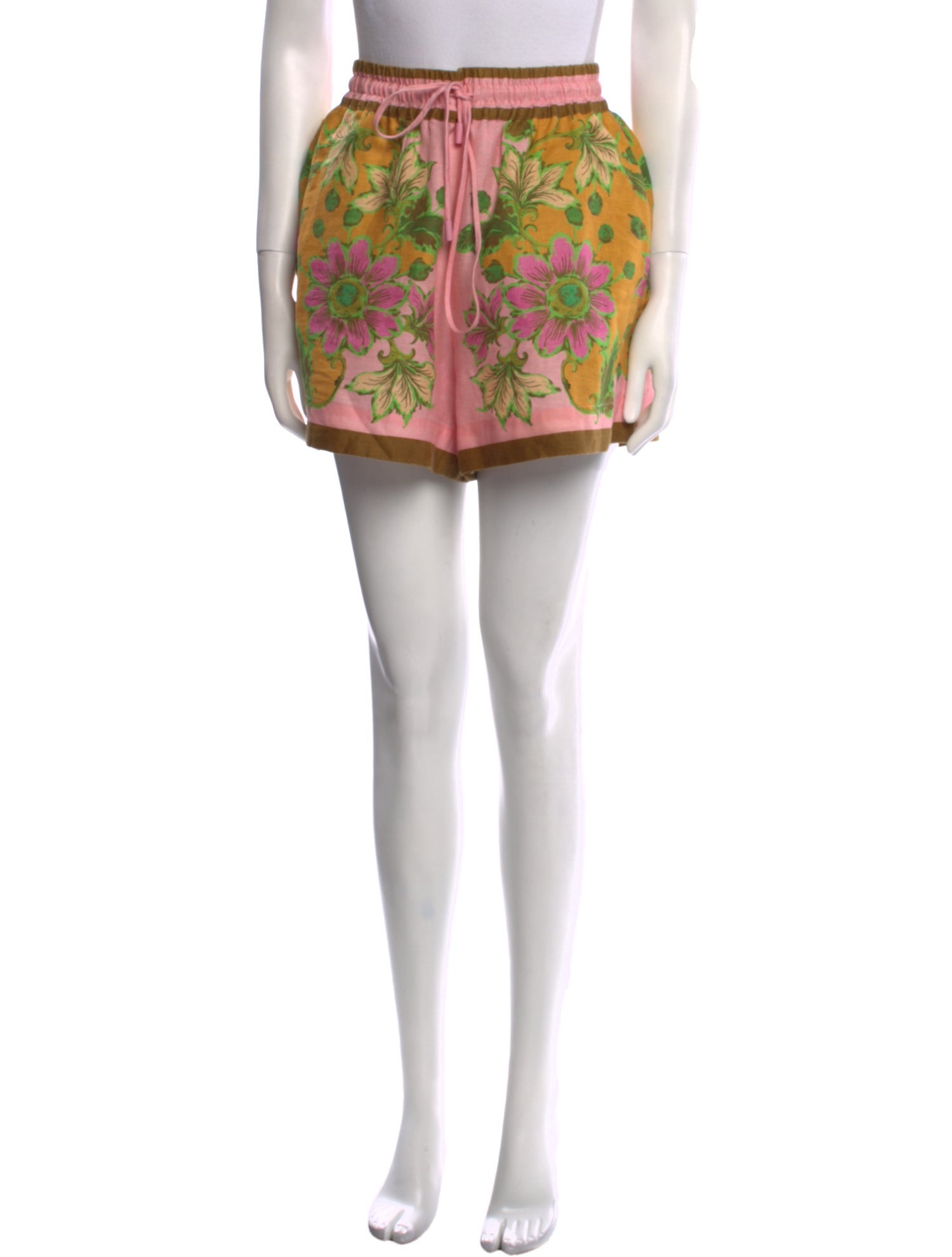 ALÉMAIS Linen Mini Shorts