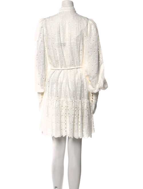 ALÉMAIS Mock Neck Mini Dress