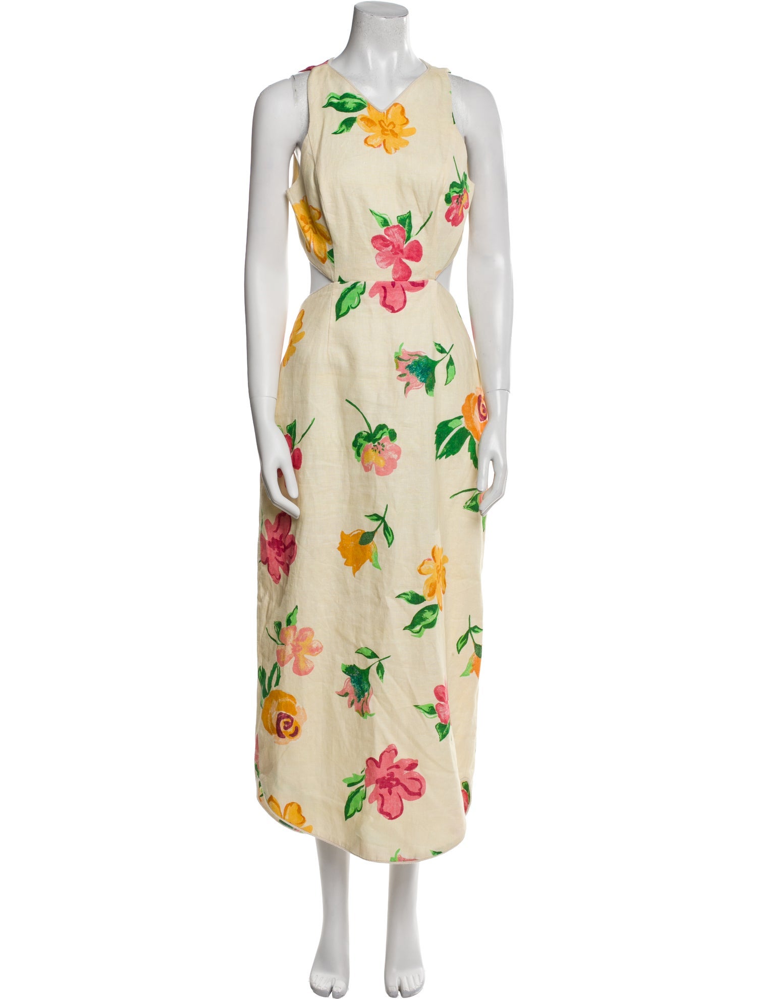 ALÉMAIS Linen Long Dress