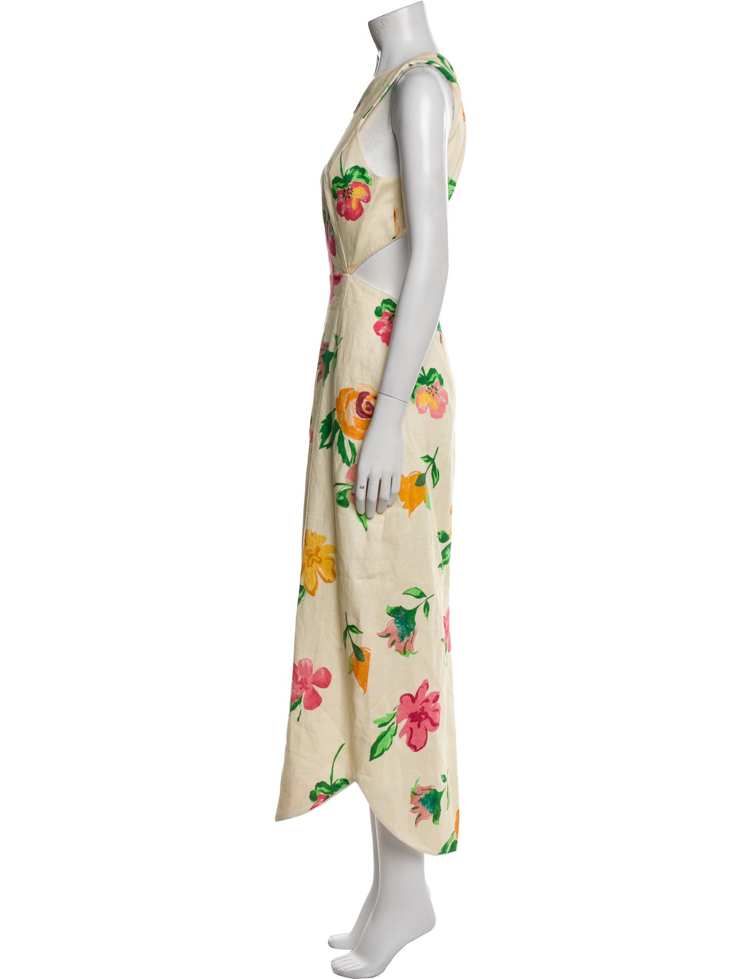 ALÉMAIS Linen Long Dress