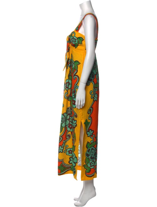 ALÉMAIS Linen Long Dress