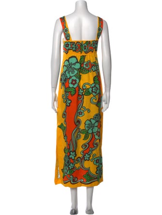 ALÉMAIS Linen Long Dress