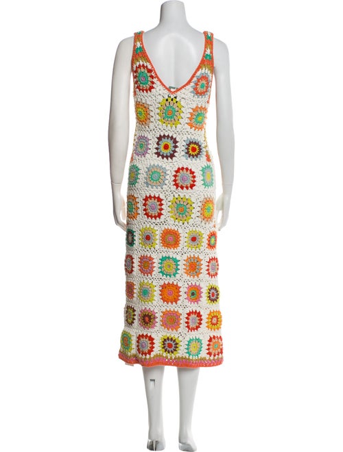 ALÉMAIS Printed Long Dress