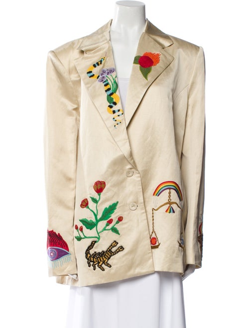 ALÉMAIS Graphic Print Blazer