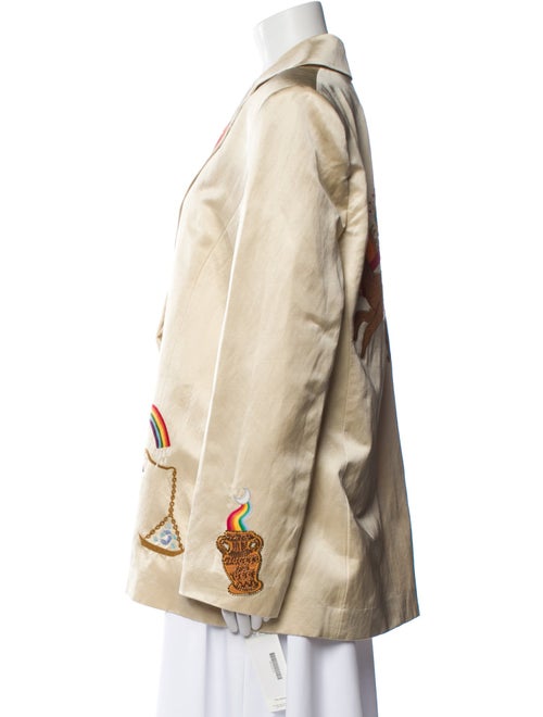 ALÉMAIS Graphic Print Blazer