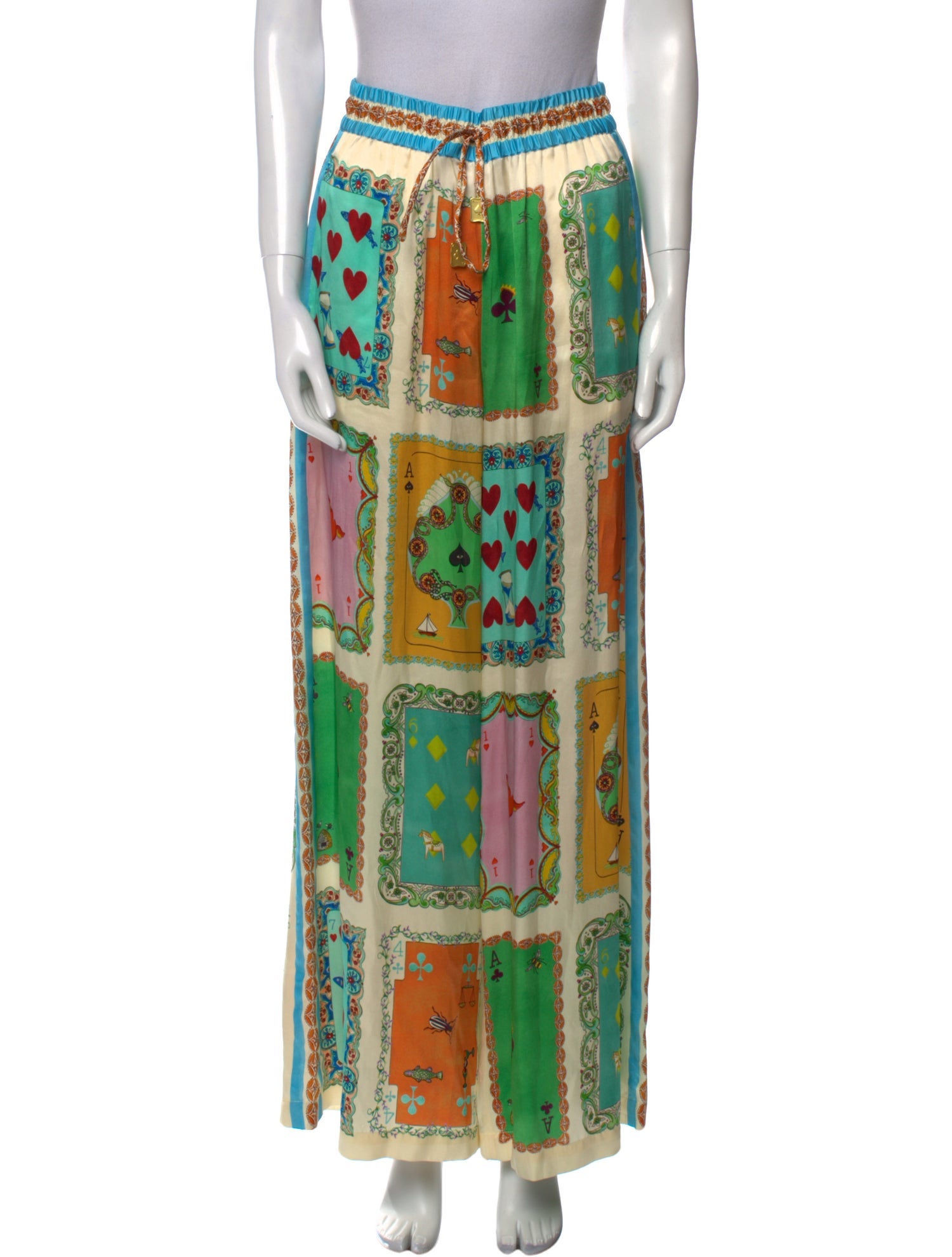 ALÉMAIS Silk Wide Leg Pants w/ Tags