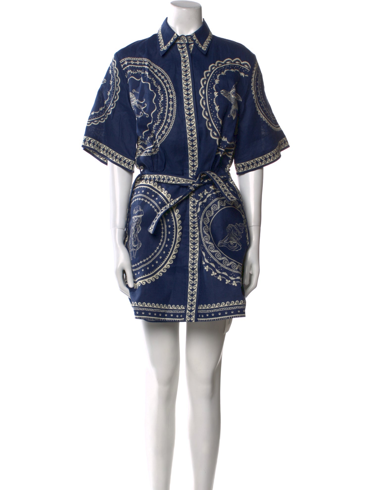 ALÉMAIS Linen Mini Dress w/ Tags