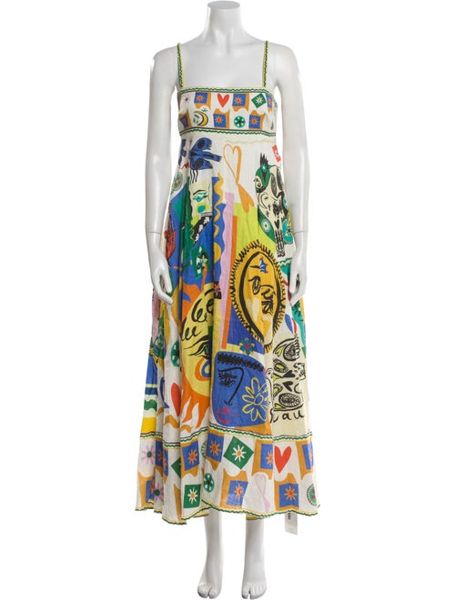 ALÉMAIS Linen Long Dress