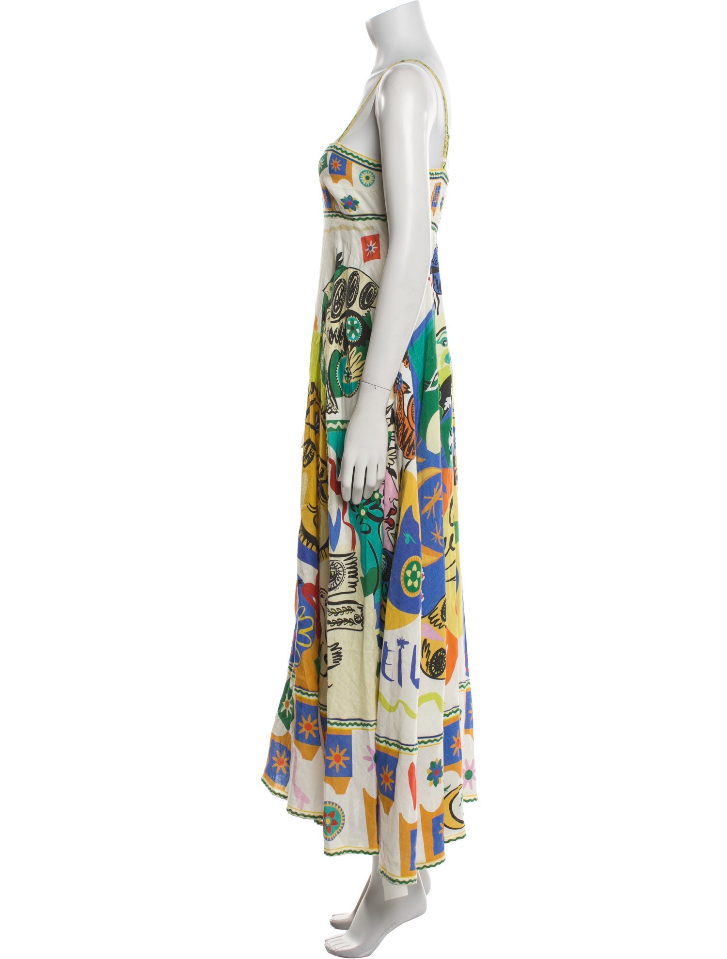 ALÉMAIS Linen Long Dress