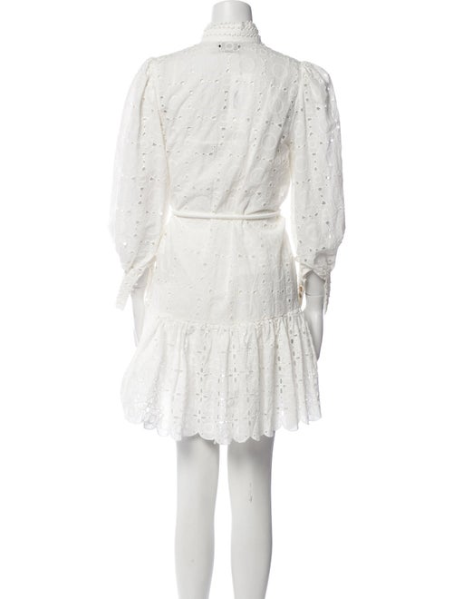 ALÉMAIS Mock Neck Mini Dress