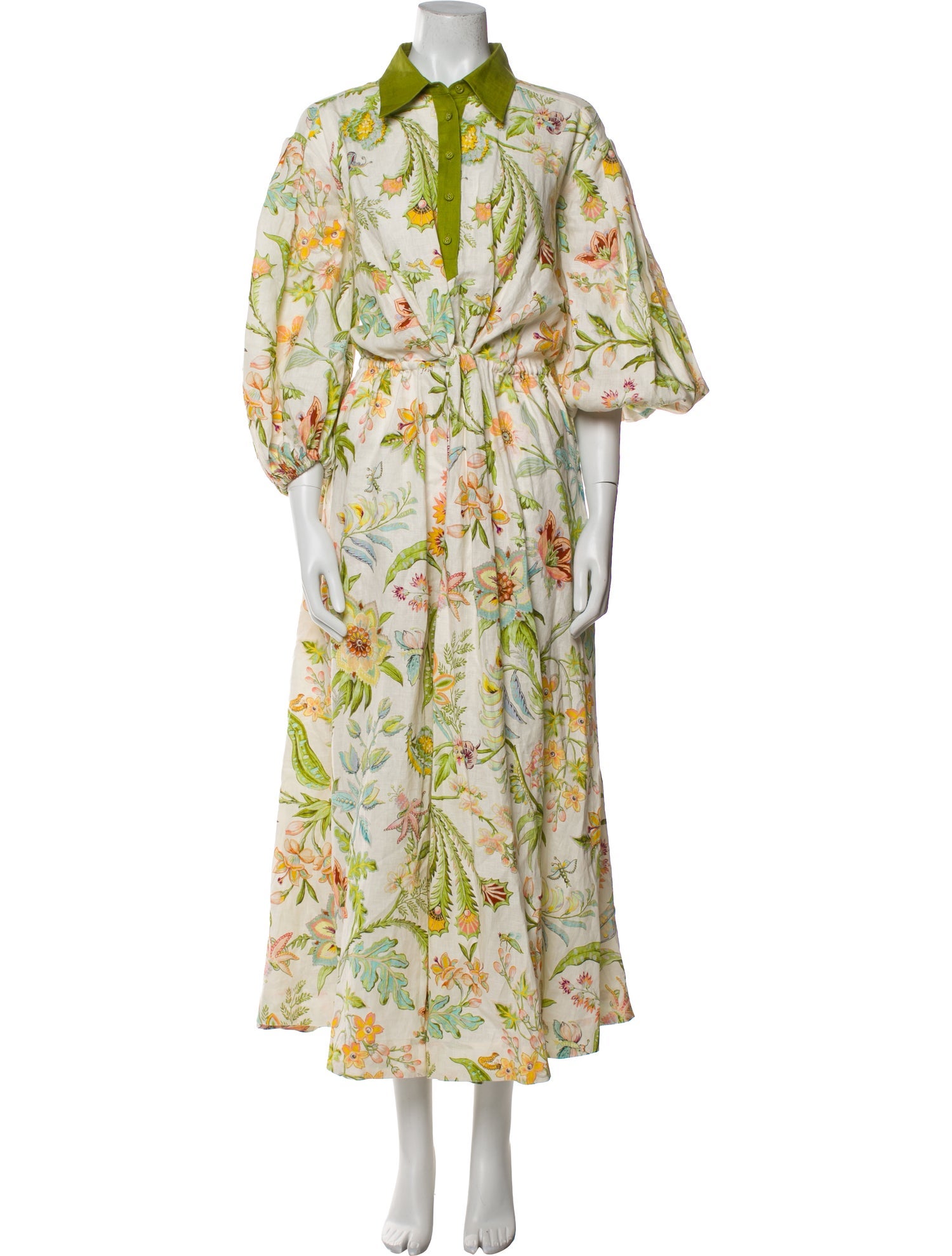 ALÉMAIS Linen Long Dress