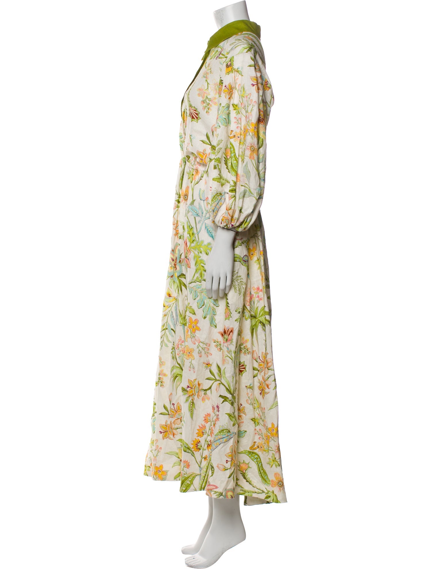 ALÉMAIS Linen Long Dress