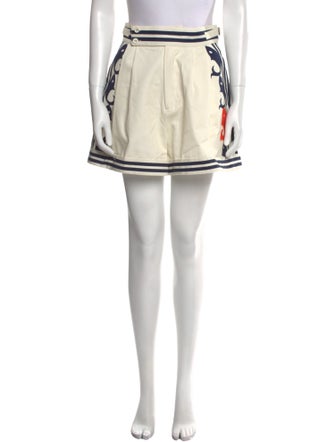 ALÉMAIS Linen Mini Shorts