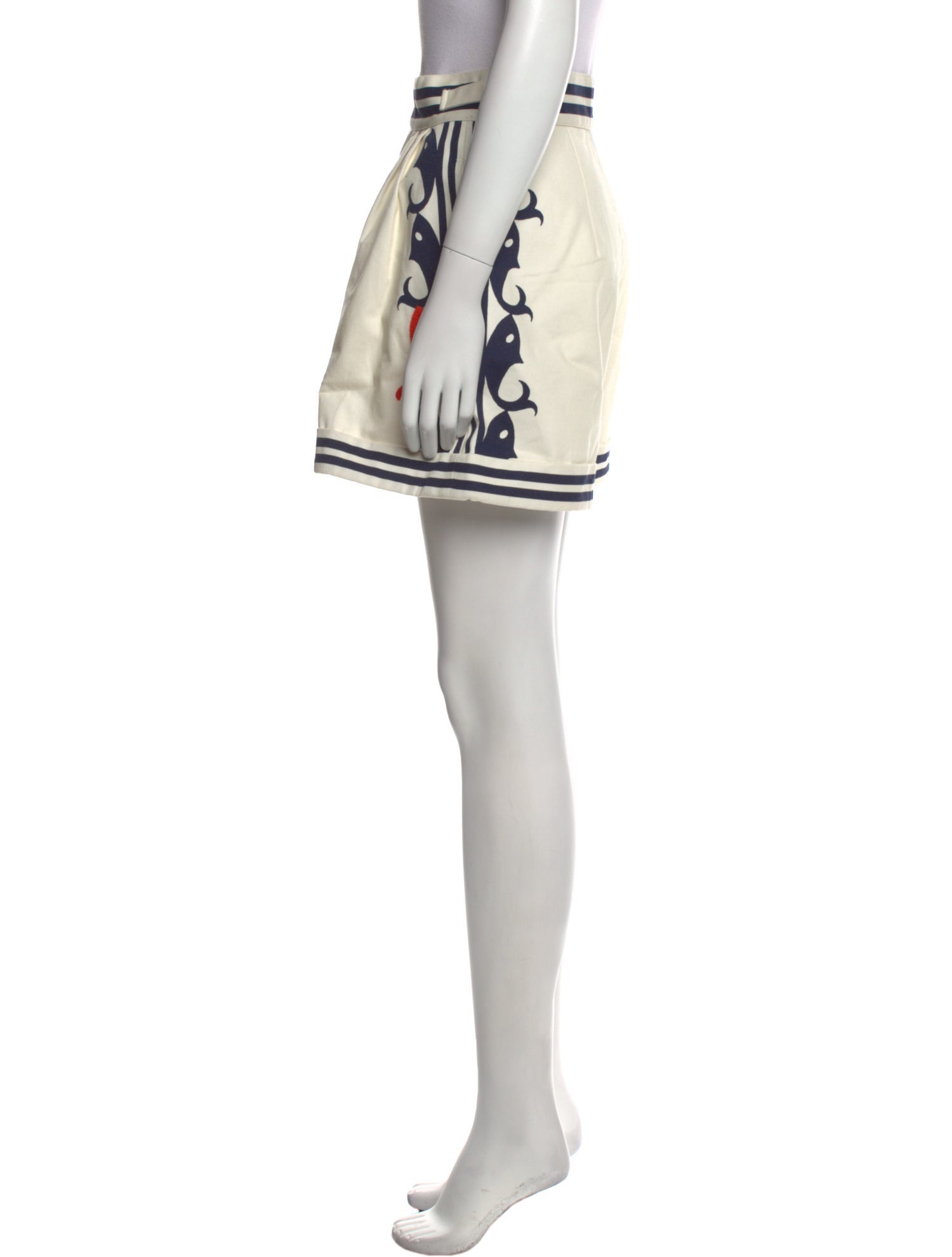 ALÉMAIS Linen Mini Shorts