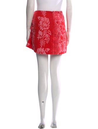 ALÉMAIS Terry Cloth Mini Skirt