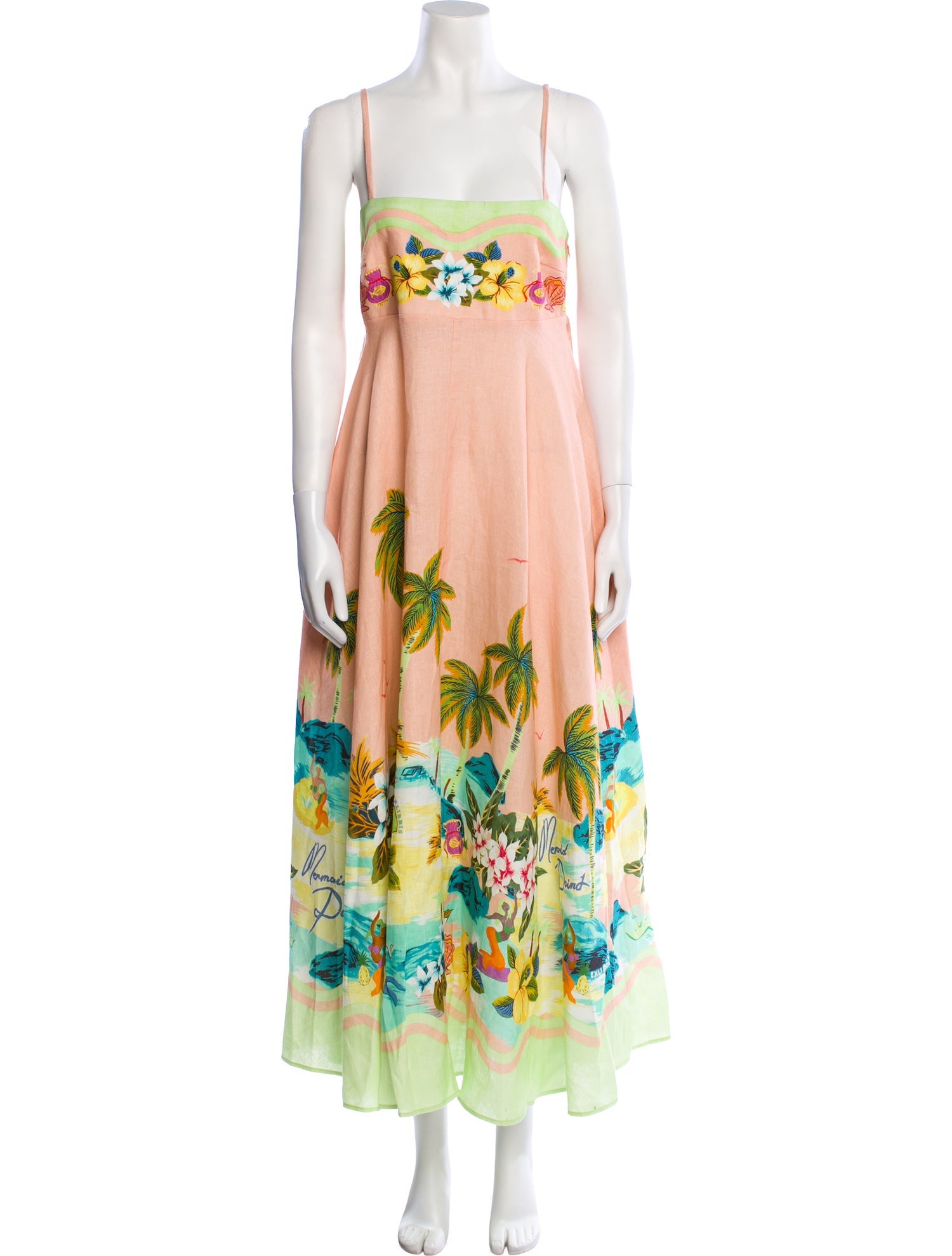 ALÉMAIS Linen Long Dress