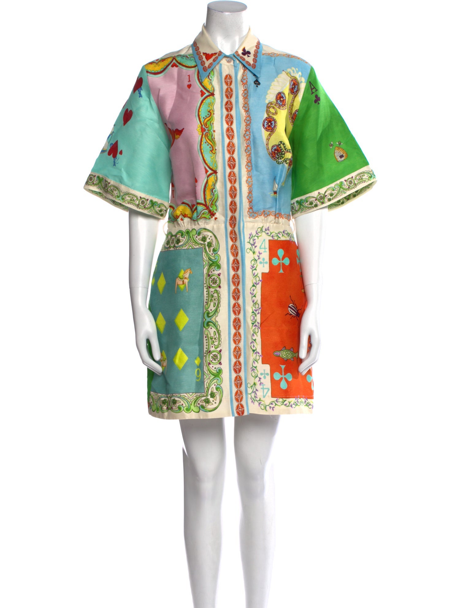 ALÉMAIS Linen Mini Dress