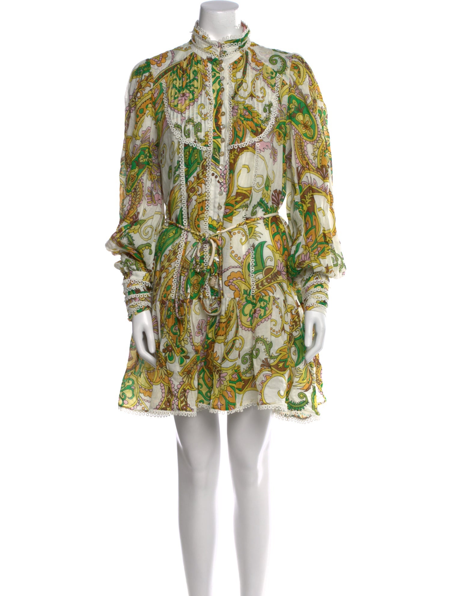 ALÉMAIS Linen Mini Dress