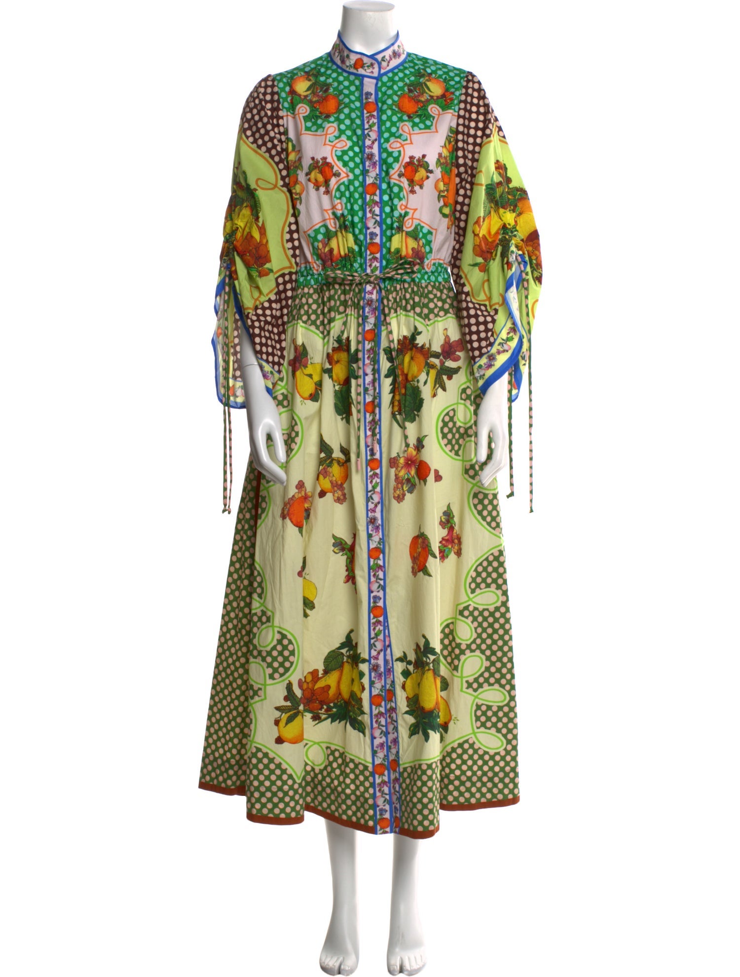 ALÉMAIS Printed Long Dress