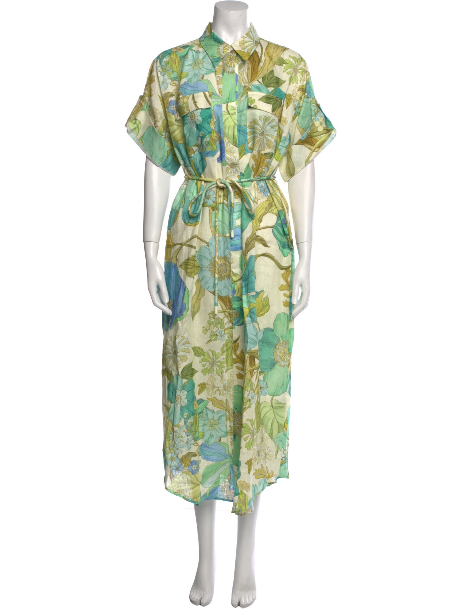 ALÉMAIS Linen Long Dress