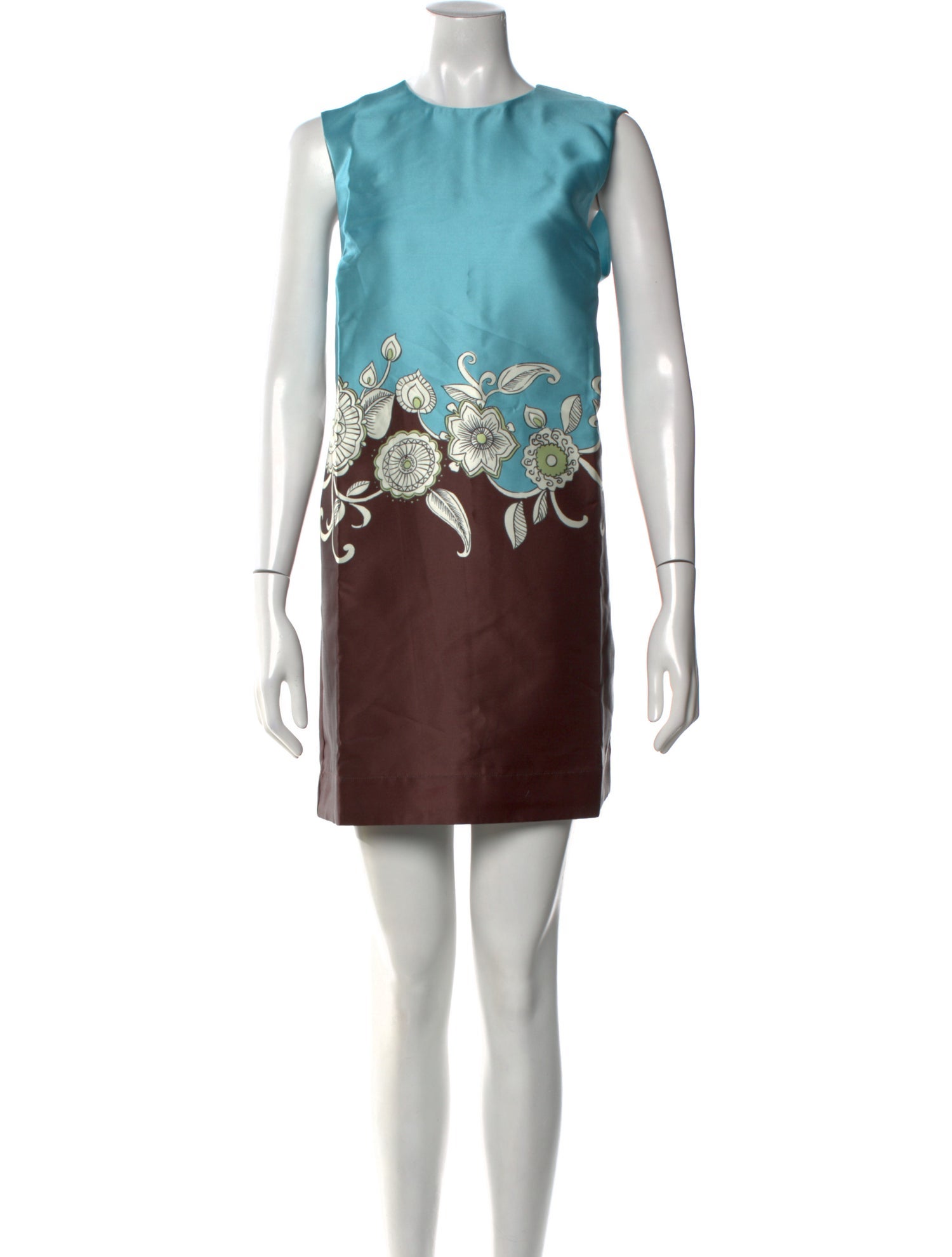 ALÉMAIS Printed Mini Dress