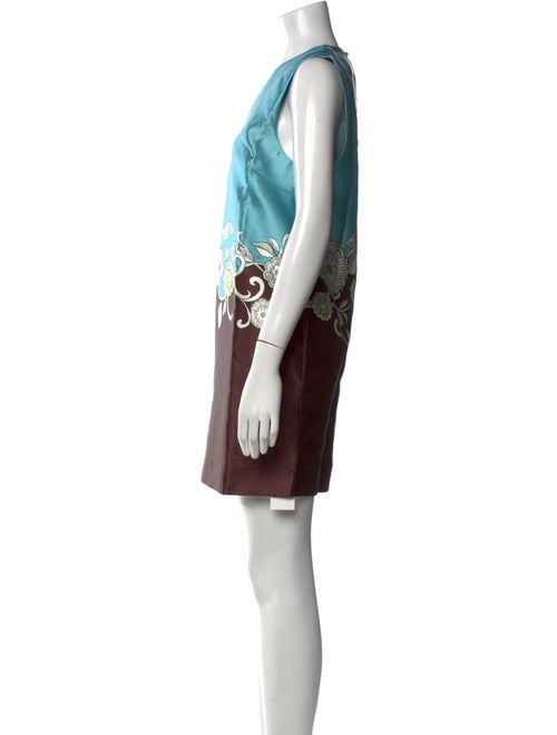 ALÉMAIS Printed Mini Dress