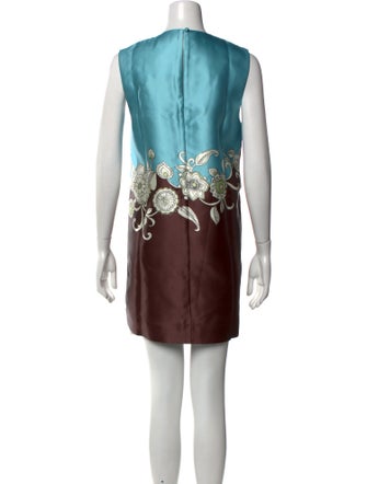 ALÉMAIS Printed Mini Dress