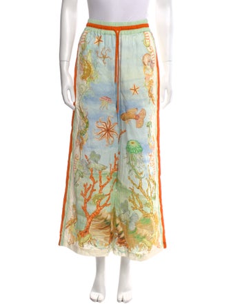 ALÉMAIS Linen Wide Leg Pants