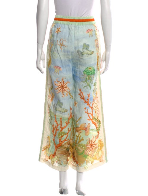 ALÉMAIS Linen Wide Leg Pants