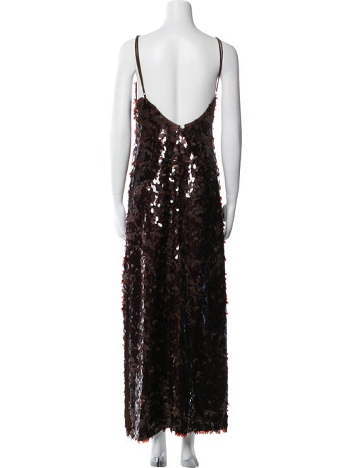 ALÉMAIS V-Neck Long Dress w/ Tags