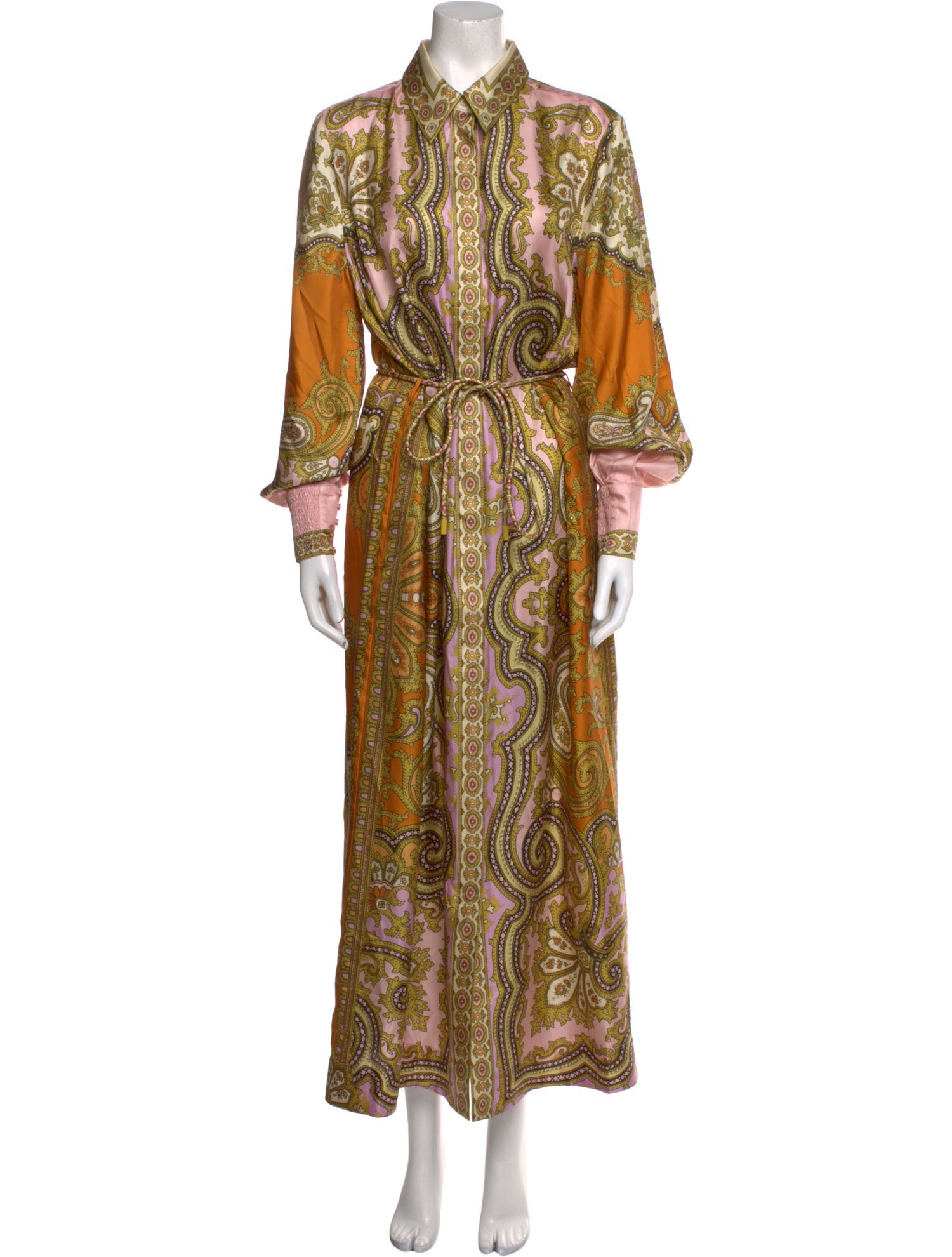 ALÉMAIS Silk Long Dress