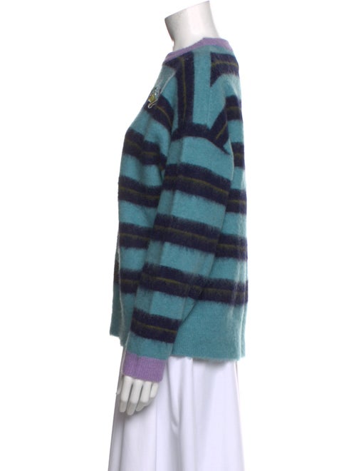 ALÉMAIS Nylon Striped Sweater