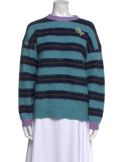 ALÉMAIS Nylon Striped Sweater