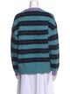 ALÉMAIS Nylon Striped Sweater
