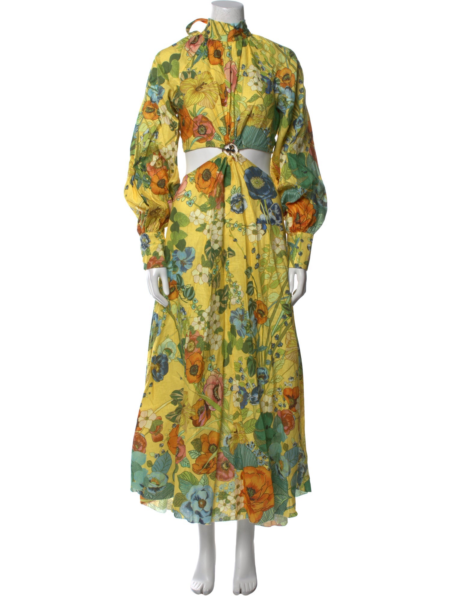 ALÉMAIS Linen Long Dress