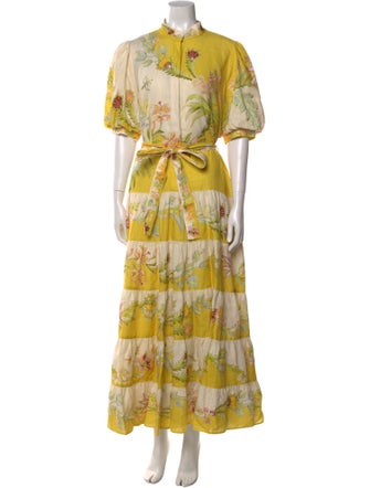 ALÉMAIS Linen Long Dress