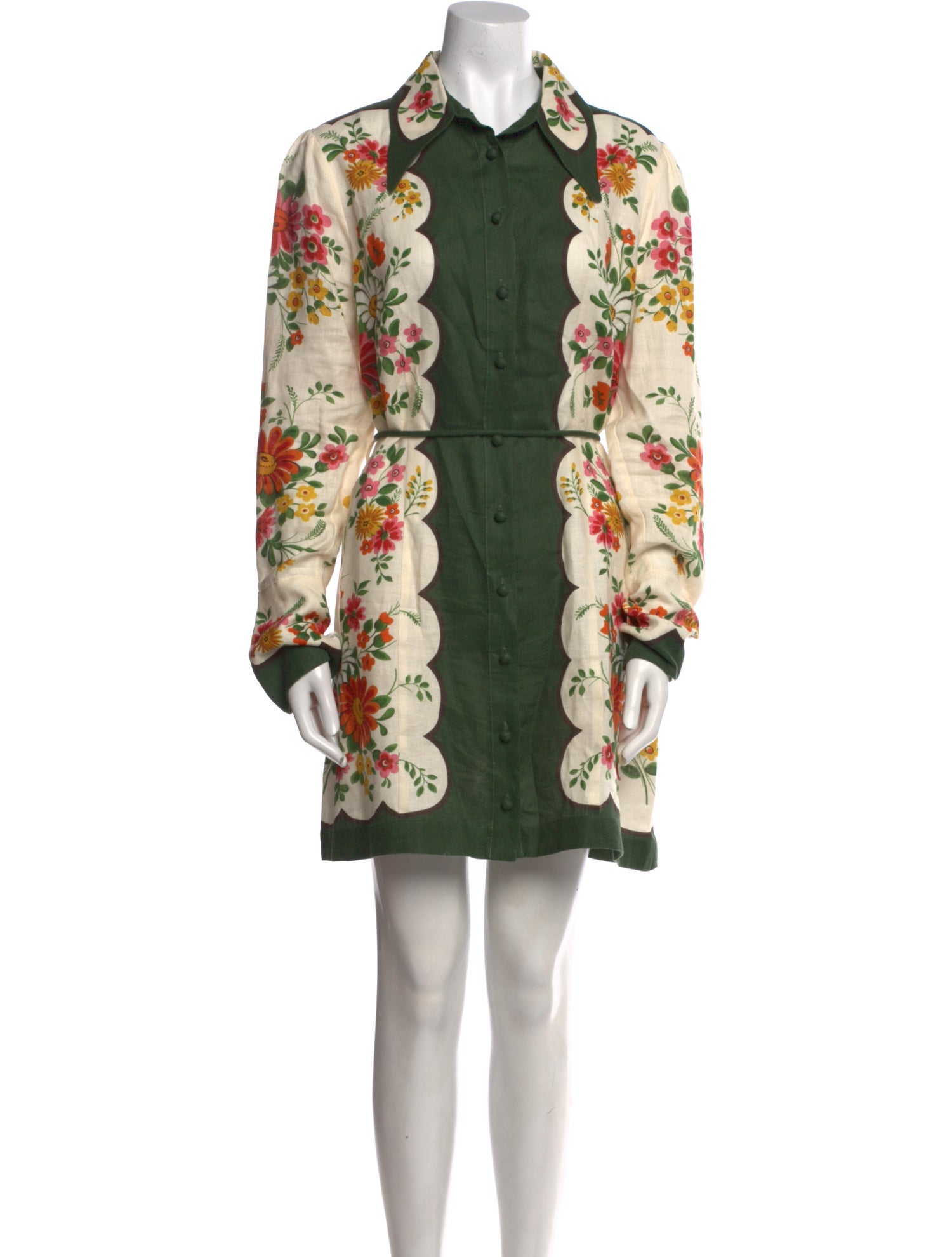 ALÉMAIS Linen Mini Dress