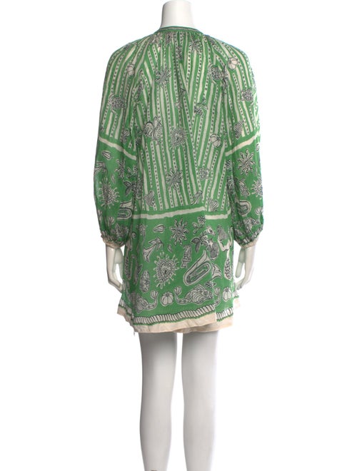 ALÉMAIS Printed Mini Dress