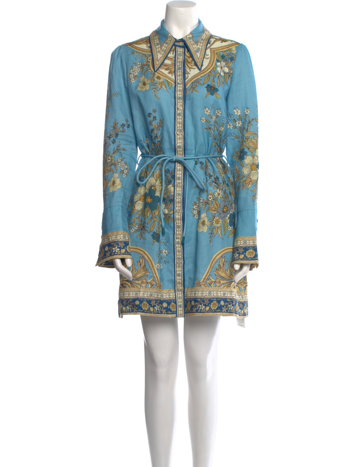 ALÉMAIS Linen Mini Dress