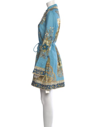 ALÉMAIS Linen Mini Dress