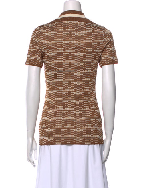 ALÉMAIS Printed Short Sleeve Polo