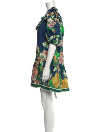 ALÉMAIS Linen Mini Dress