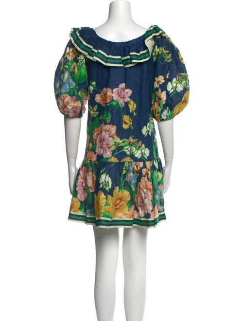 ALÉMAIS Linen Mini Dress