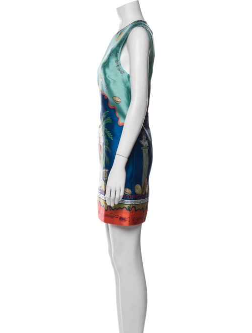 ALÉMAIS Printed Mini Dress