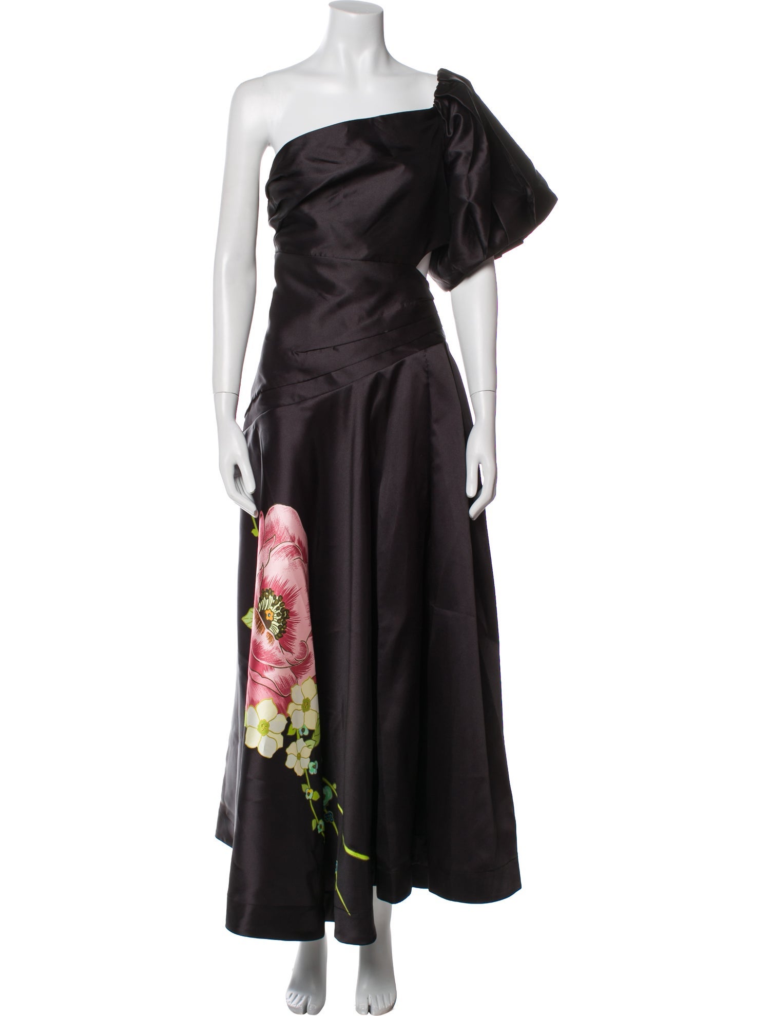 ALÉMAIS One-Shoulder Long Dress